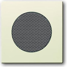 Basic55 bēšs Centrālā plate skaļrunim balta