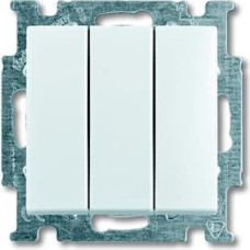 Basic55 balts Slēdzis 1+1+1