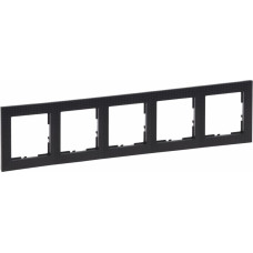 SUNO Patterned Black Ramis 5 vietīgs