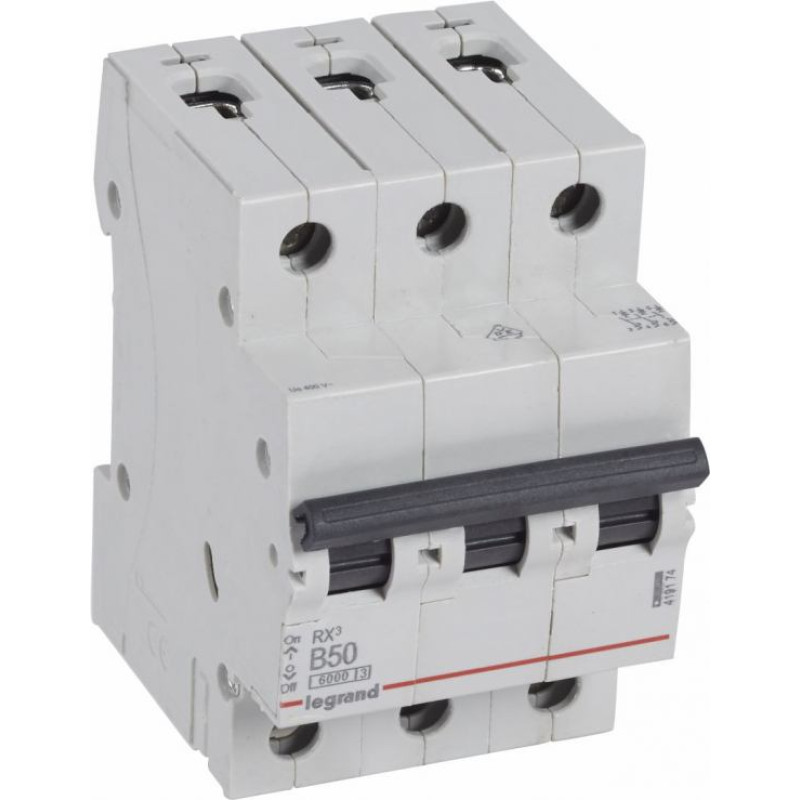 RX3 Automātslēdzis - 3P - B 50A
