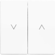 ION Industries V1/J1/D1 Balts Taustiņš Žalūzijuslēdzim