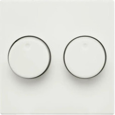 ION Industries V1/J1/D1 Balta matēta Centrālā plate Duo dimmerim