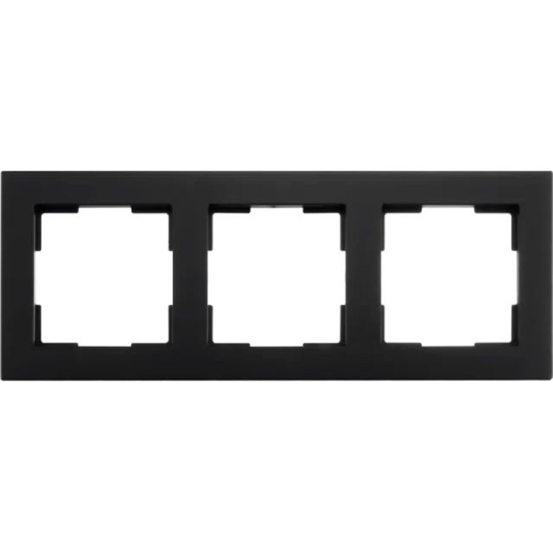 ION Industries V1 Melns matēts Rāmis 3-vietīgs