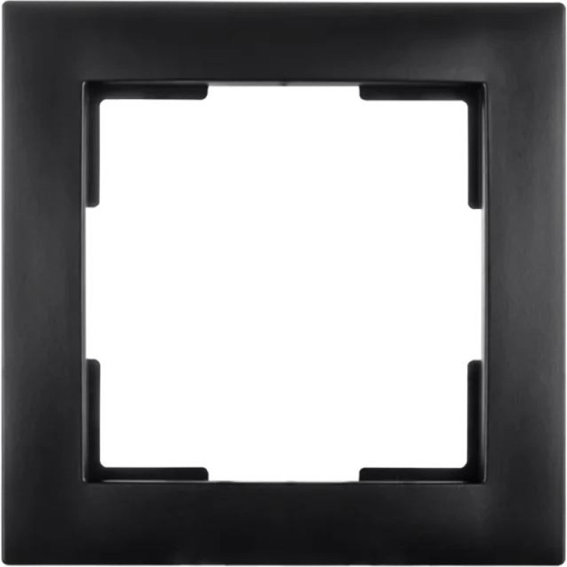 ION Industries E1 Melns matēts Rāmis 1-vietīgs