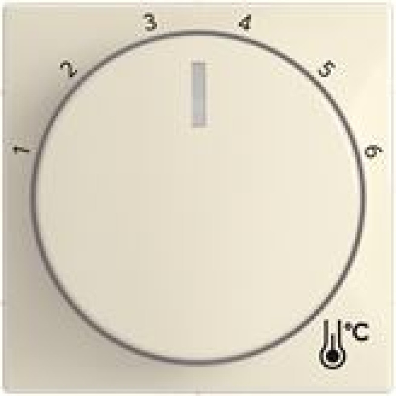 Basic55 bēšs Centrālā plate termoregulātoram