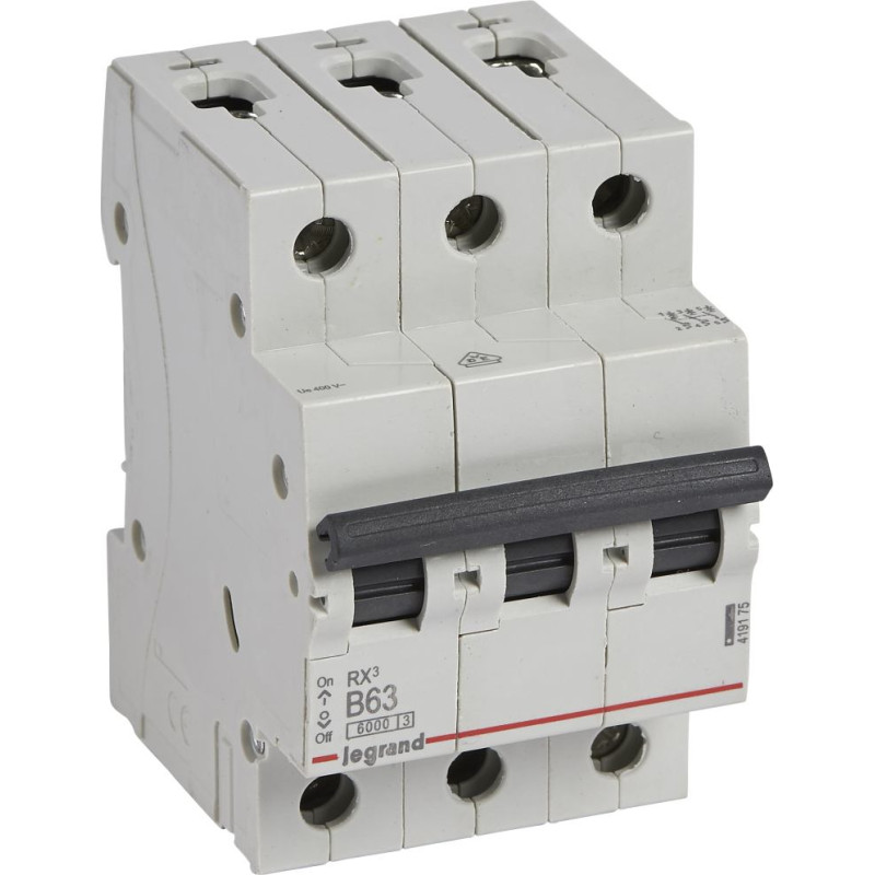 RX3 Automātslēdzis - 3P - B 63A