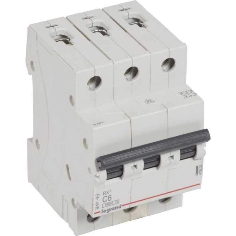 RX3 Automātslēdzis - 3P - C 6A