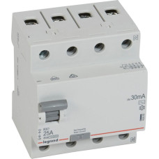 RX3 Noplūdes automāts - 4P - 400 V~ - 25 A - 30 mA - AC tips