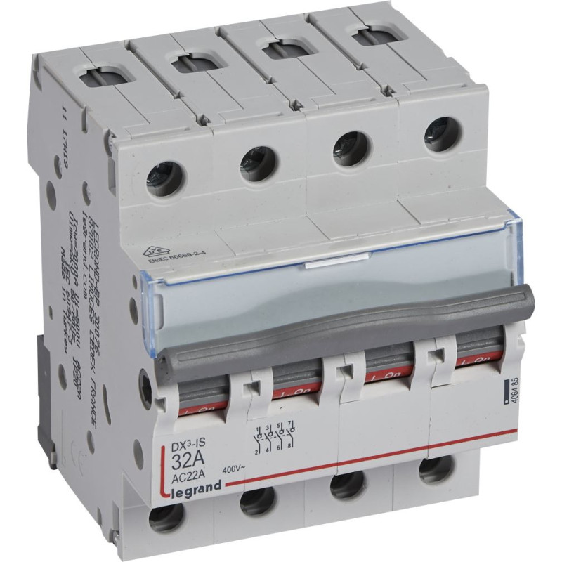 Slodzes slēdzis - 4P - 32A