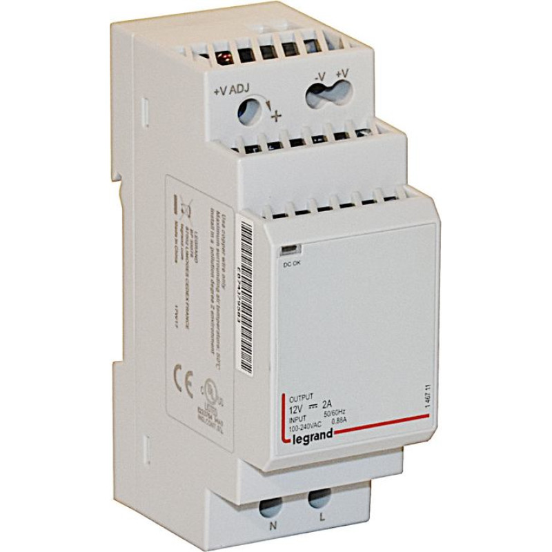 Modulārais impulsu barošanas bloks - 12 V - 24 W