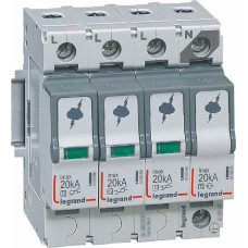 Pārsprieguma novadītājs - T2 - 40 kA - 4P