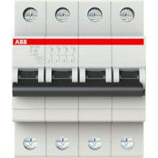 SH204-C40 Automātslēdzis - 4P - 40A - C - (AC) 6 kA