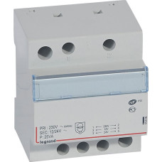 Drošības transformators - 230 V / 12 vai 24 V - 25 VA