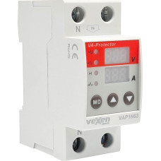 VAP1N63 digitālais vienfažu pārsprieguma un pārslodzes aizsardzības relejs 1LN 63A AC230V