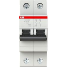 SH202-C63 Automātslēdzis - 2P - 63A - C - (AC) 6 kA