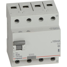 RX3 Noplūdes automāts - 4P - 400 V~ - 40 A - 100 mA - AC tips