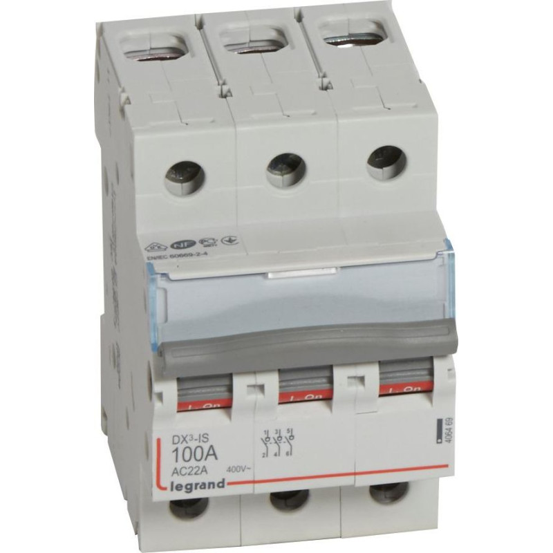 Slodzes slēdzis - 3P - 100A