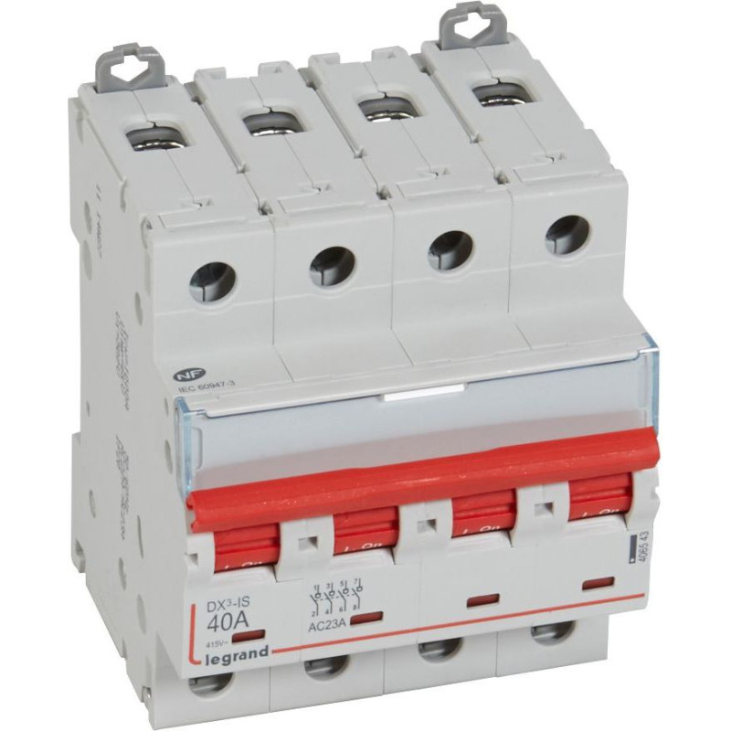 Attālināti atslēdzams Slodzes slēdzis - 4P - 40A