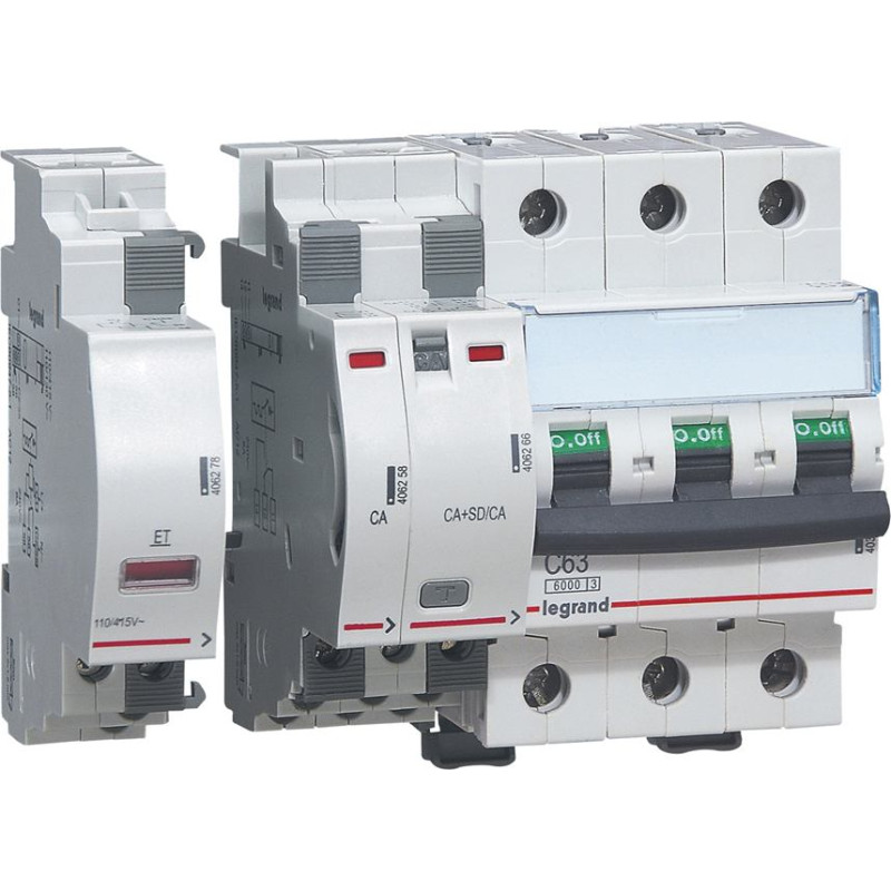 DX3 šunta atbrīvotājs - 110 līdz 415 V AC