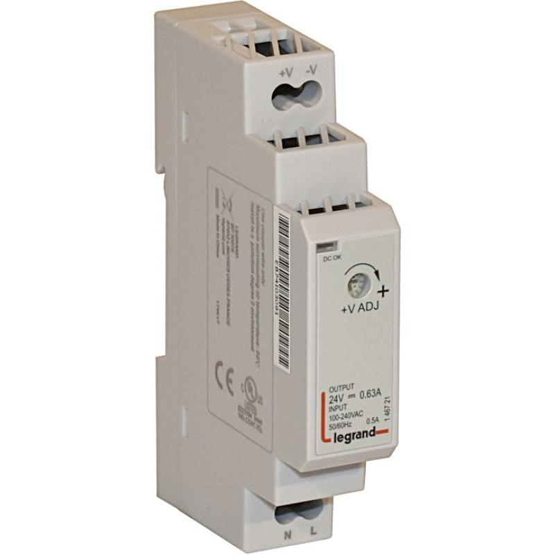 Modulārais impulsu barošanas bloks - 24 V - 15 W