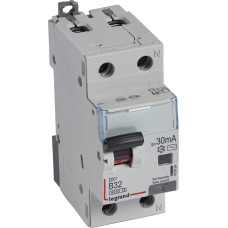 Kombinēts noplūdes automātslēdzis DX3 - 1P+N - B32 - 6kA - 30mA - AC tips