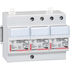 Pārsprieguma novadītājs - sadales aizsardzībai - monobloks - 2. tips - 4P aizsargāts