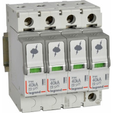 Pārsprieguma aizsardzība - T2 - Imax 40 kA/polam - 440 V~ (IT) - 4P