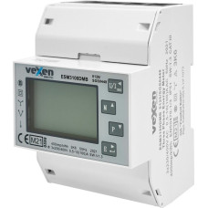 ESM3100DMB Trisfāžu elektroenerģijas skaitītājs 100A ar M-bus MID