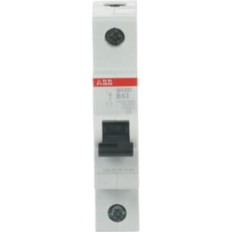 SH201-B63 Automātslēdzis - 1P - 63A - B - (AC) 6 kA