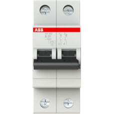SH202-B20 Automātslēdzis - 2P - 20A - B - (AC) 6 kA