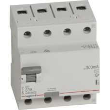 RX3 Noplūdes automāts - 4P - 400 V - 63 A - 300 mA - AC tips