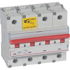 Attālināti atslēdzams Slodzes slēdzis - 4P - 100A
