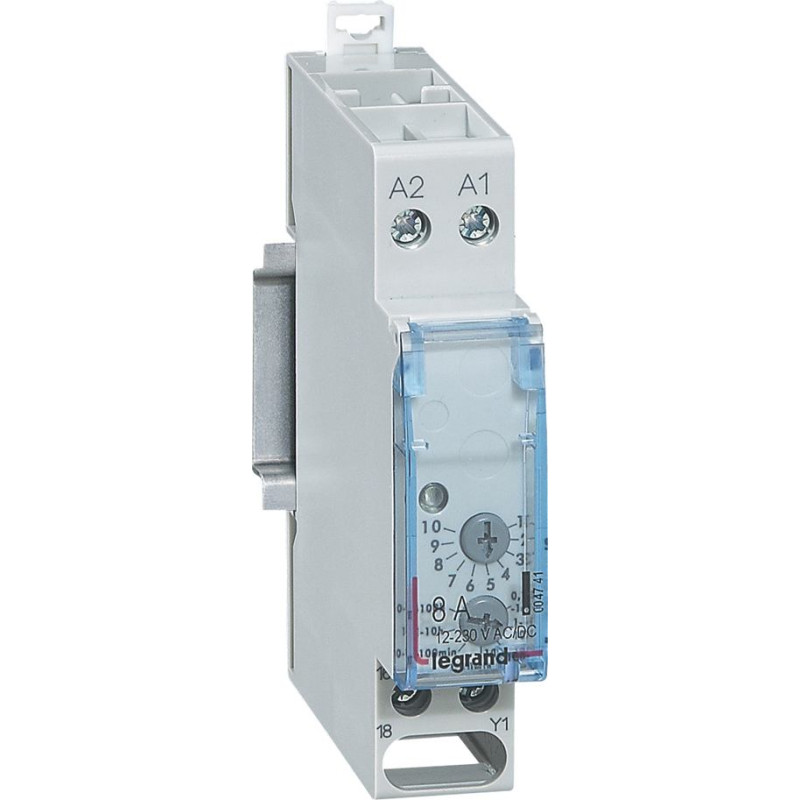 Laika relejs - izslēgšanās aizture (