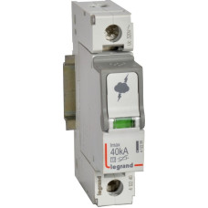 Pārsprieguma aizsardzība - T2 - Imax 40 kA/polam - 1P