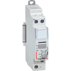 Bez trokšņa impulsrelejs CX3 ar aizturi - 1P - 16 A - 250 V~ - 1 NO kontakts - spoles spriegums 230 V~ - 1 modulis