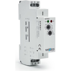 SFRB1 Laika relejs ar aizturi uz izslēgšanu 1CO 16A AC230V