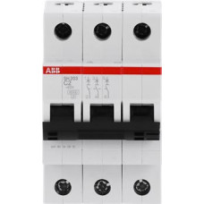 SH203-C2 Automātslēdzis - 3P - 2A - C - (AC) 6 kA