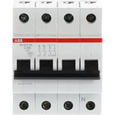 SH203-C40NA Automātslēdzis - 3P+N - 40A - C - (AC) 6 kA