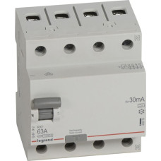RX3 Noplūdes automāts - 4P - 400 V - 63 A - 30 mA - A tips