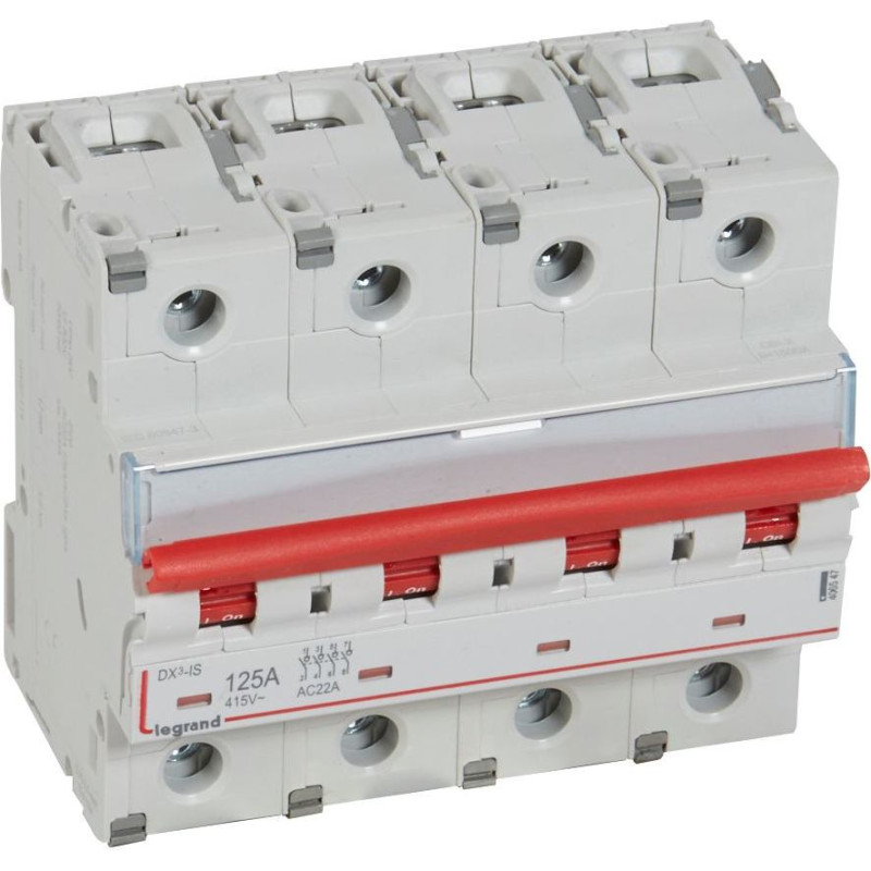 Attālināti atslēdzams Slodzes slēdzis - 4P - 125A