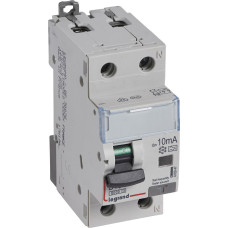 Kombinēts noplūdes automātslēdzis DX3 - 1P+N - B16 - 6kA - 10mA - A tips