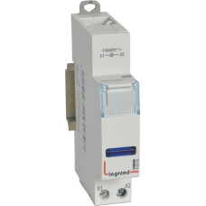 LED indikators - zils - 110/400 V~ - 1 modulis