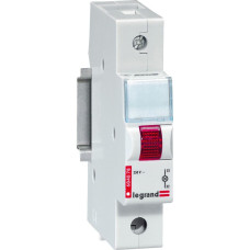 LED indikators - 230 V~ - vienkāršs - sarkans - 1 modulis