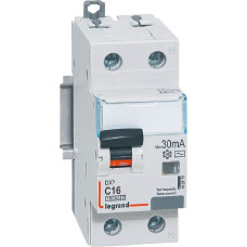 Kombinēts noplūdes automātslēdzis DX3 - 1P+N - C16 - 10kA - 30mA - AC tips