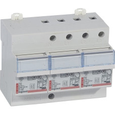 Pārsprieguma novadītājs - sadales skapja aizsardzībai - aizsargāts 2. tips - 4P