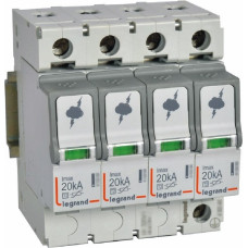 Pārsprieguma novadītājs - T2 - 20 kA - 4P