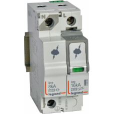 Pārsprieguma novadītājs - T1+T2 - 12,5 kA - 4P