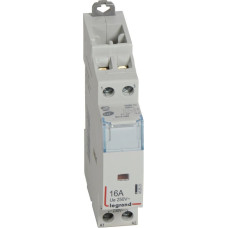 Kontakors CX3 bez priekšējā roktura - 2 poli - 16 A - 250 V~ - NO + NC kontakti - spoles spriegums 230 V~ - 1 modulis