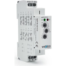 MFR101U Multifunkcionālais laika relejs 1CO 16A 12-230V ACDC