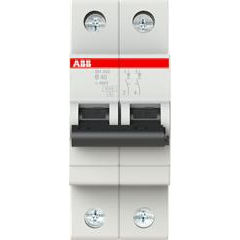 SH202-B40 Automātslēdzis - 2P - 40A - B - (AC) 6 kA
